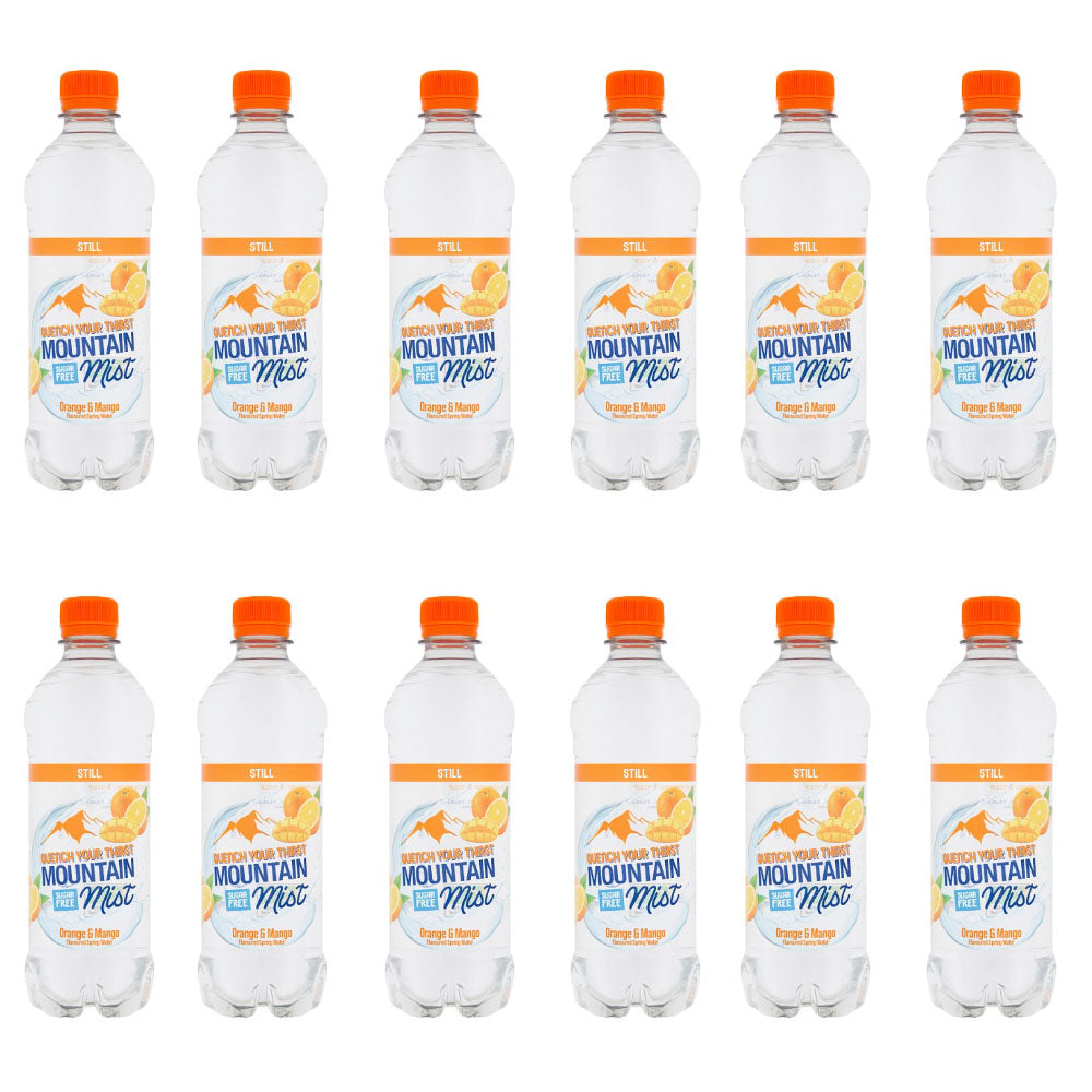 Mountain Mist Flavoured Still Spring Water 12x500ml – Assorted  Flavours