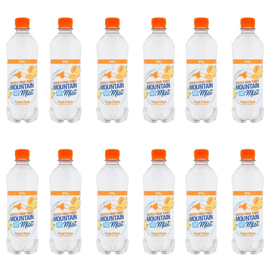 Mountain Mist Flavoured Still Spring Water 12x500ml – Assorted  Flavours