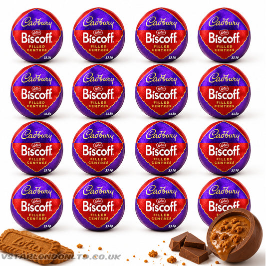 Cadbury Dairy Milk Biscoff Bauble 33.5g (24 & 48 Packs)