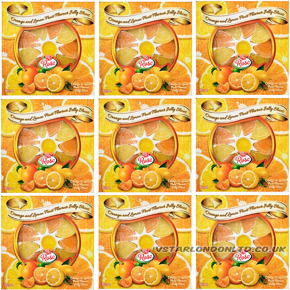 Orange & Lemon Slices Gift Box 9 x 90g