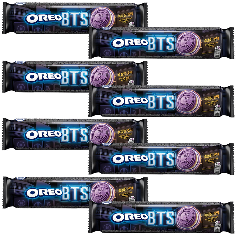 OREO BTS Brown Sugar Pancake Cocoa Sandwich Biscuits 157g (8 & 16 Packs)