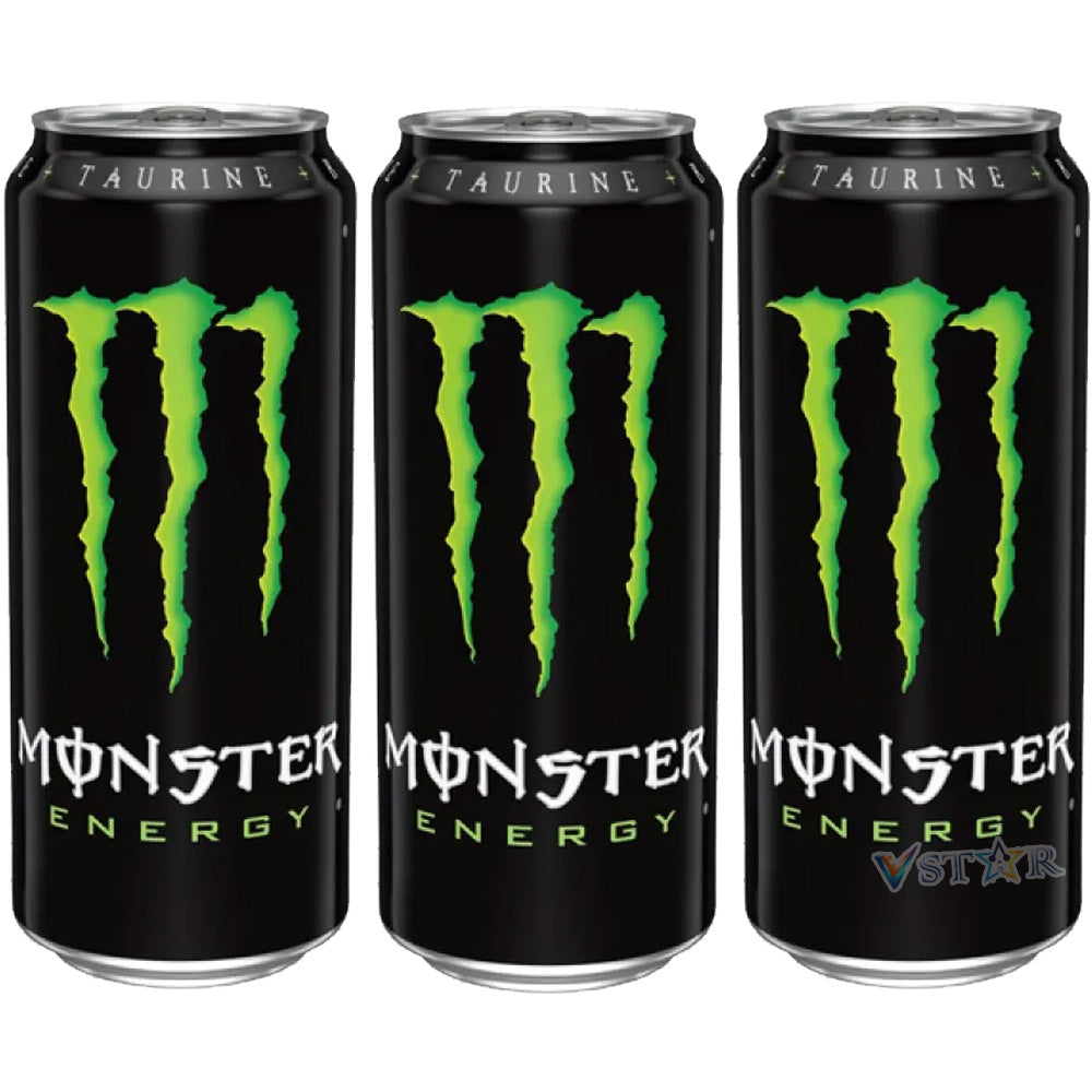 Monster Energy Drink Variety Pack Flavors 3 x 500ml Cans