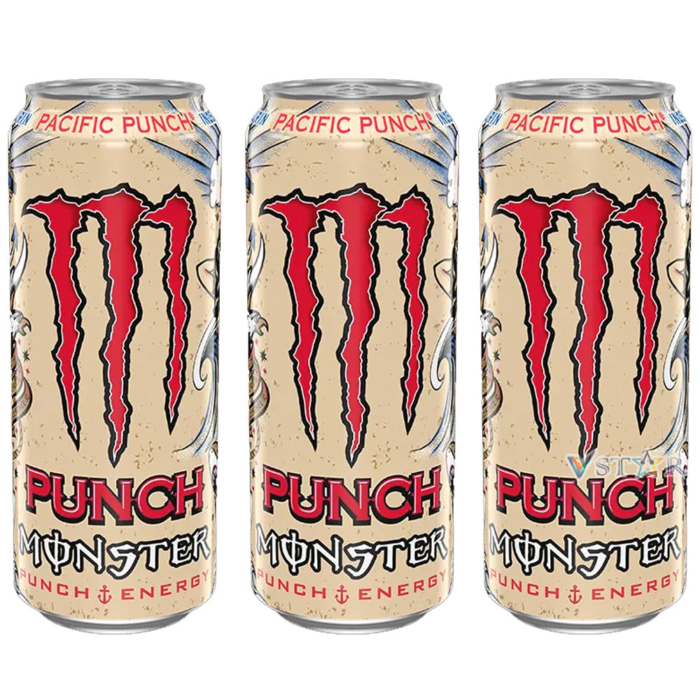 Monster Energy Drink Variety Pack Flavors 3 x 500ml Cans