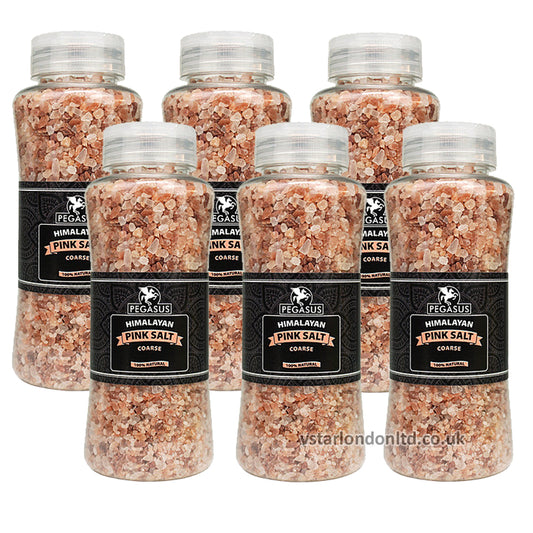 Pegasus Himalayan Pink Salt Coarse 800g (Pack Of 6)