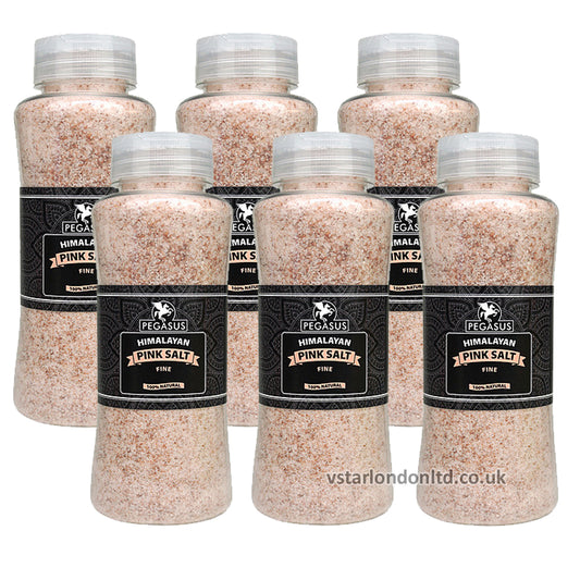 Pegasus Himalayan Pink Salt Fine 800g (Pack of 6)
