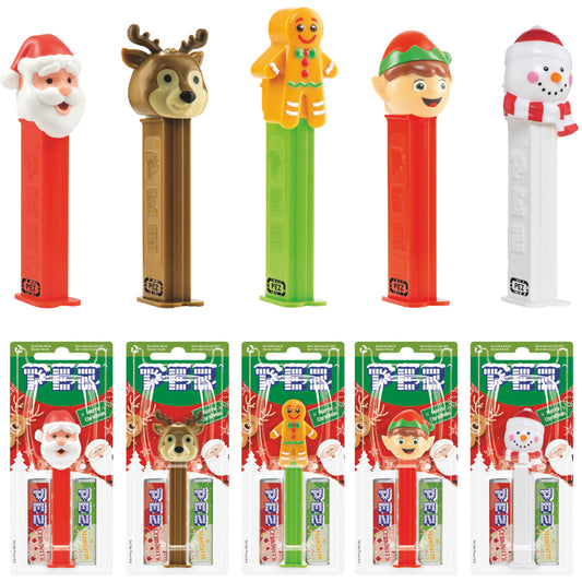 Pez Christmas 1+2 Impulse Packs 12 x 17g