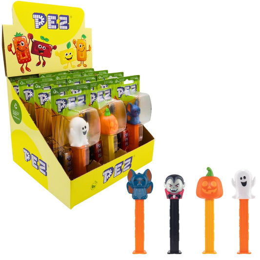 Pez Halloween 1 Plus 2 Impulse Packs 17g x 12 Candy Dispenser Packs