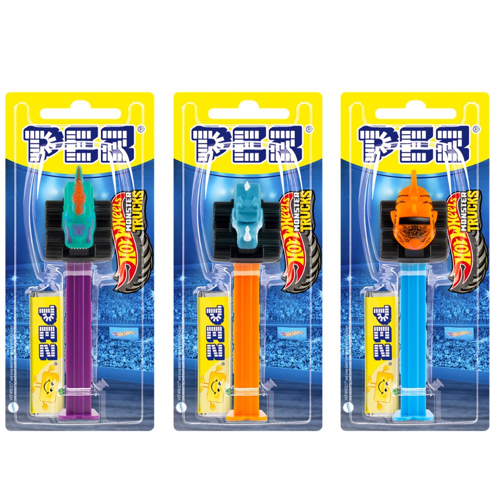 PEZ Hot Wheels 1+2 Impulse Packs 17g (Box of 12)