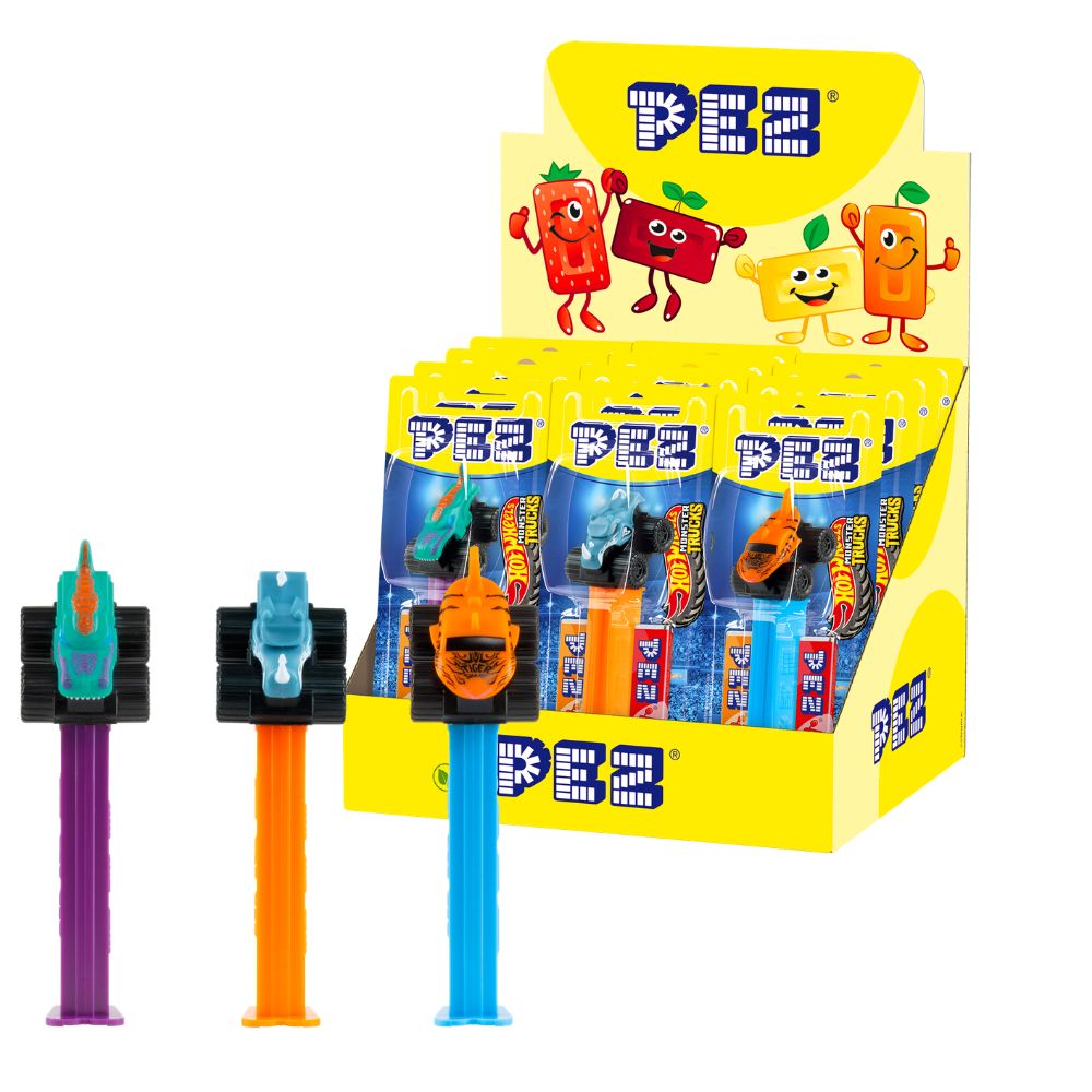 PEZ Hot Wheels 1+2 Impulse Packs 17g (Box of 12)