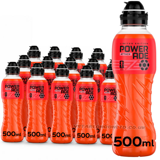 Powerade Attack Limited Edition Sports Drink 500ml PMP (Case of 12)