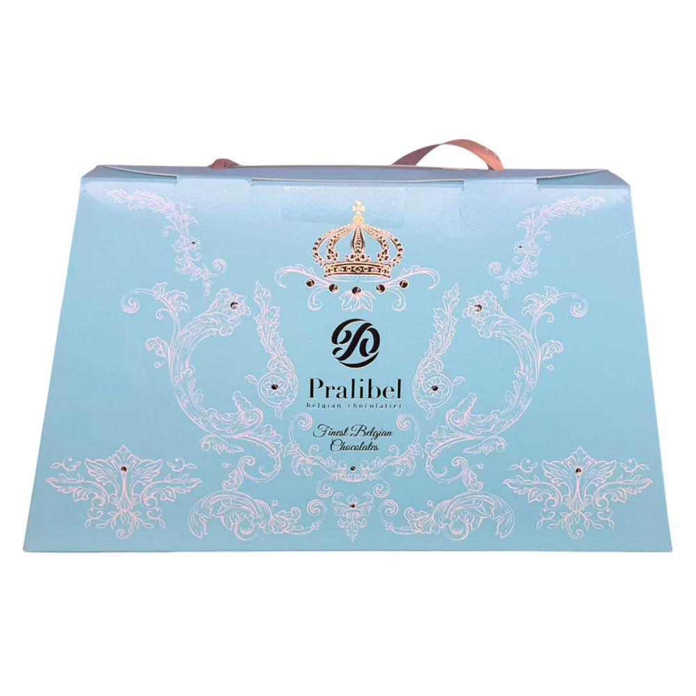 Pralibel Finest Belgian Assorted Chocolates Gift Bag 440g – Turquoise