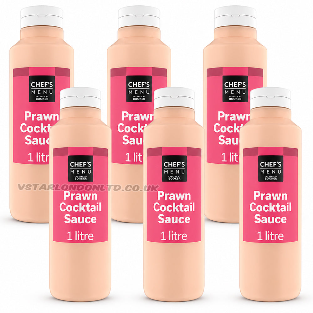 Chef’s Menu 1L Sauce Bottles Variety Pack (2, 4 or 6 Bottles)