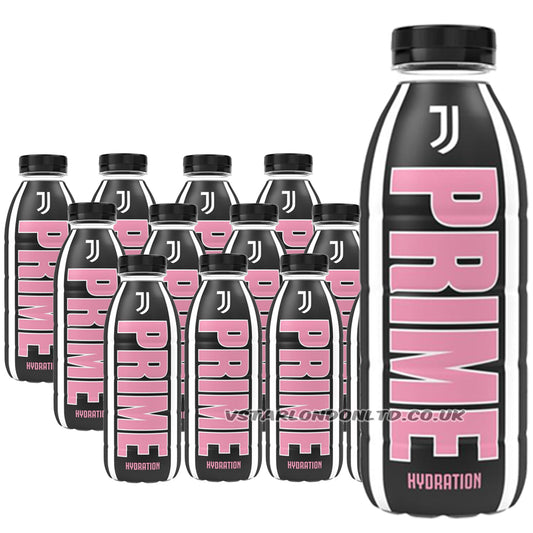 Prime Hydration FC Juventus Bottle 500ml (6 & 12 Bottles)