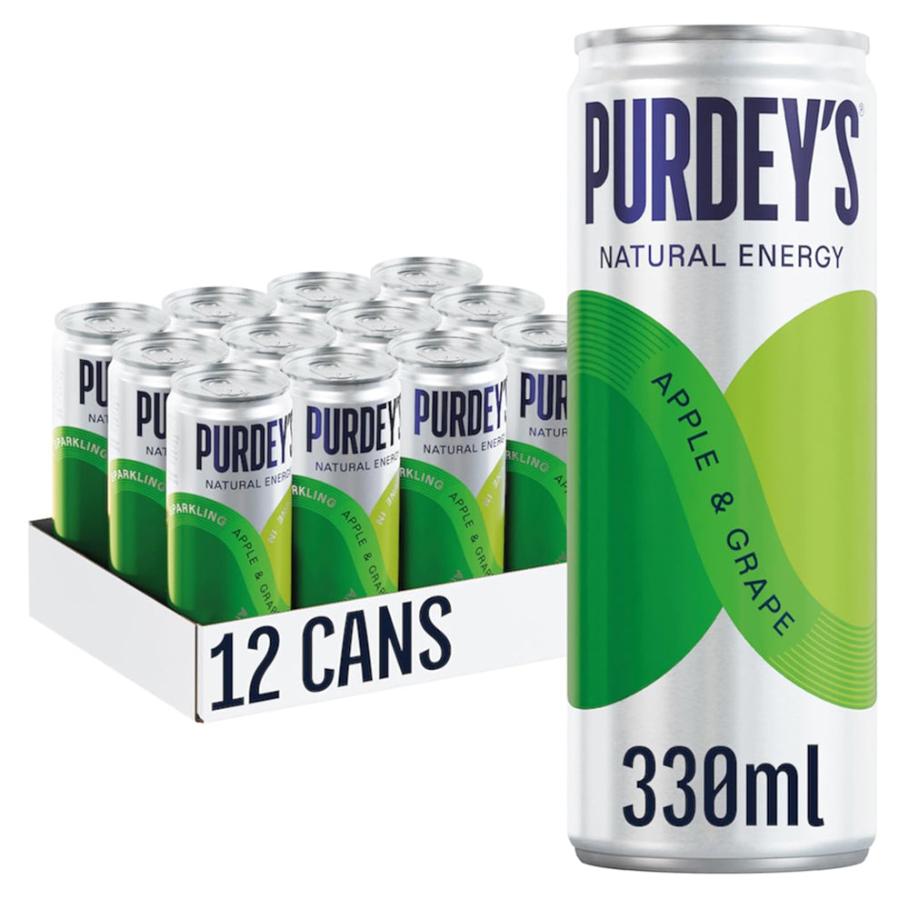 Purdey’s Natural Energy Mixed Pack (6 & 12 Cans)