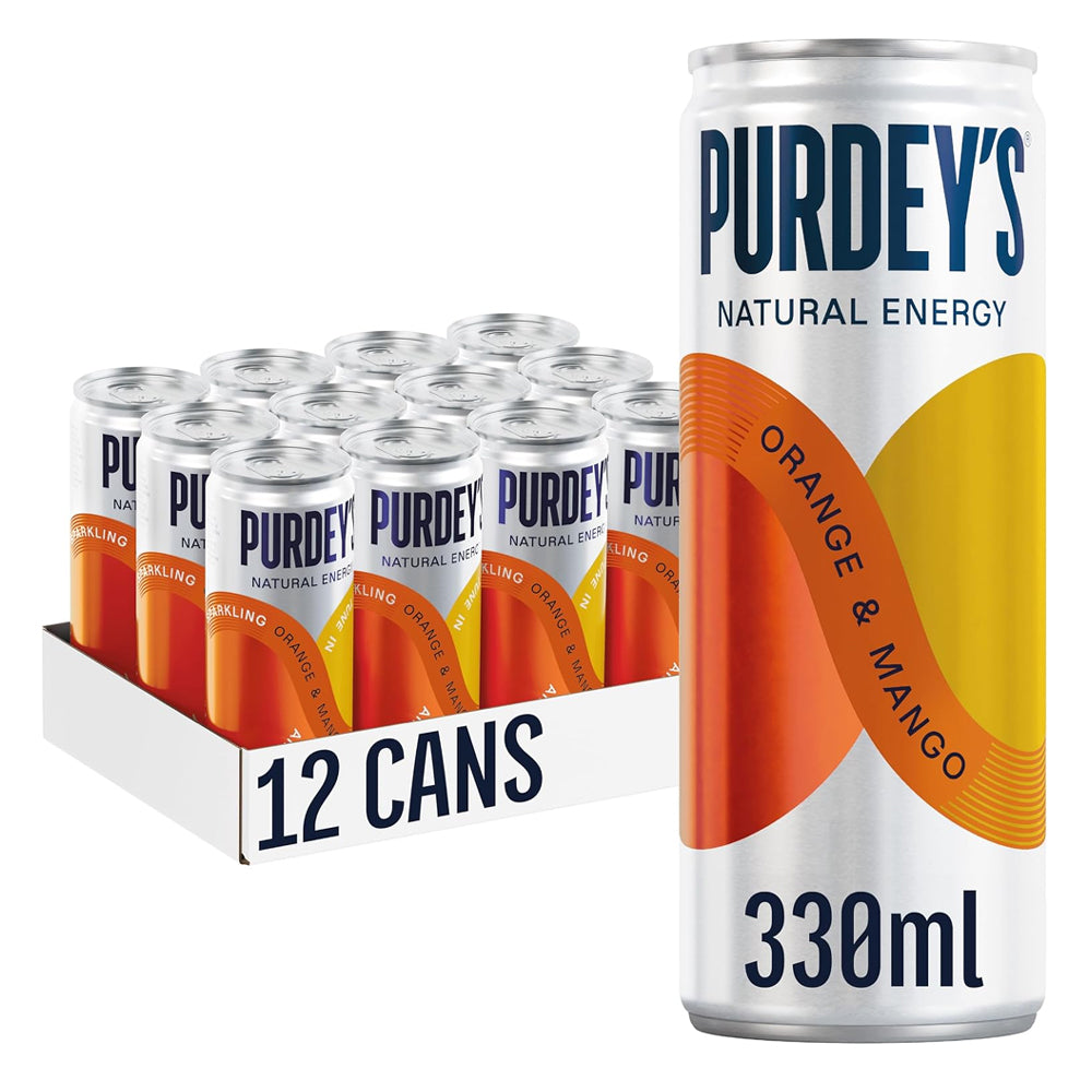 Purdey’s Natural Energy Mixed Pack (6 & 12 Cans)