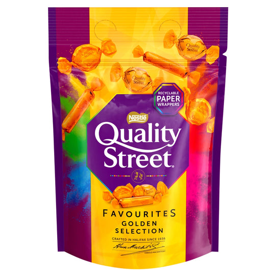 Quality Street Golden Selection Chocolate Share Bag 283g