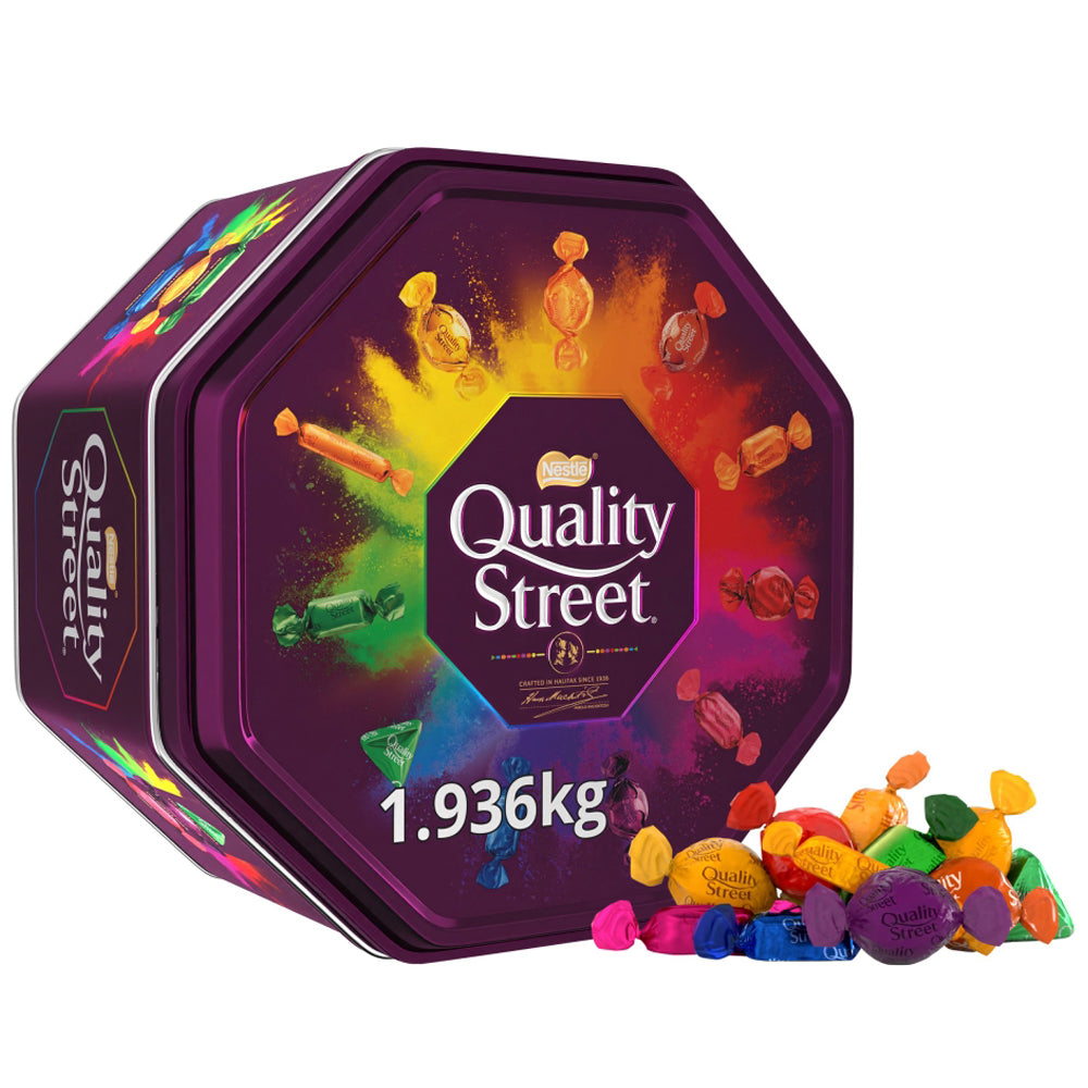 Quality Street Chocolate Tin 1.936kg | Assorted Chocolates & Toffees