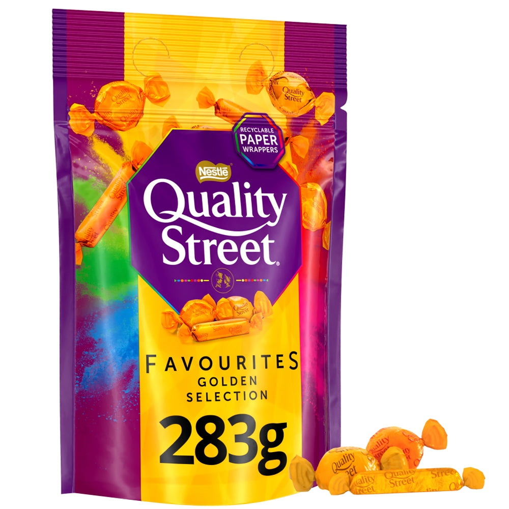 Quality Street Golden Selection Chocolate Share Bag 283g