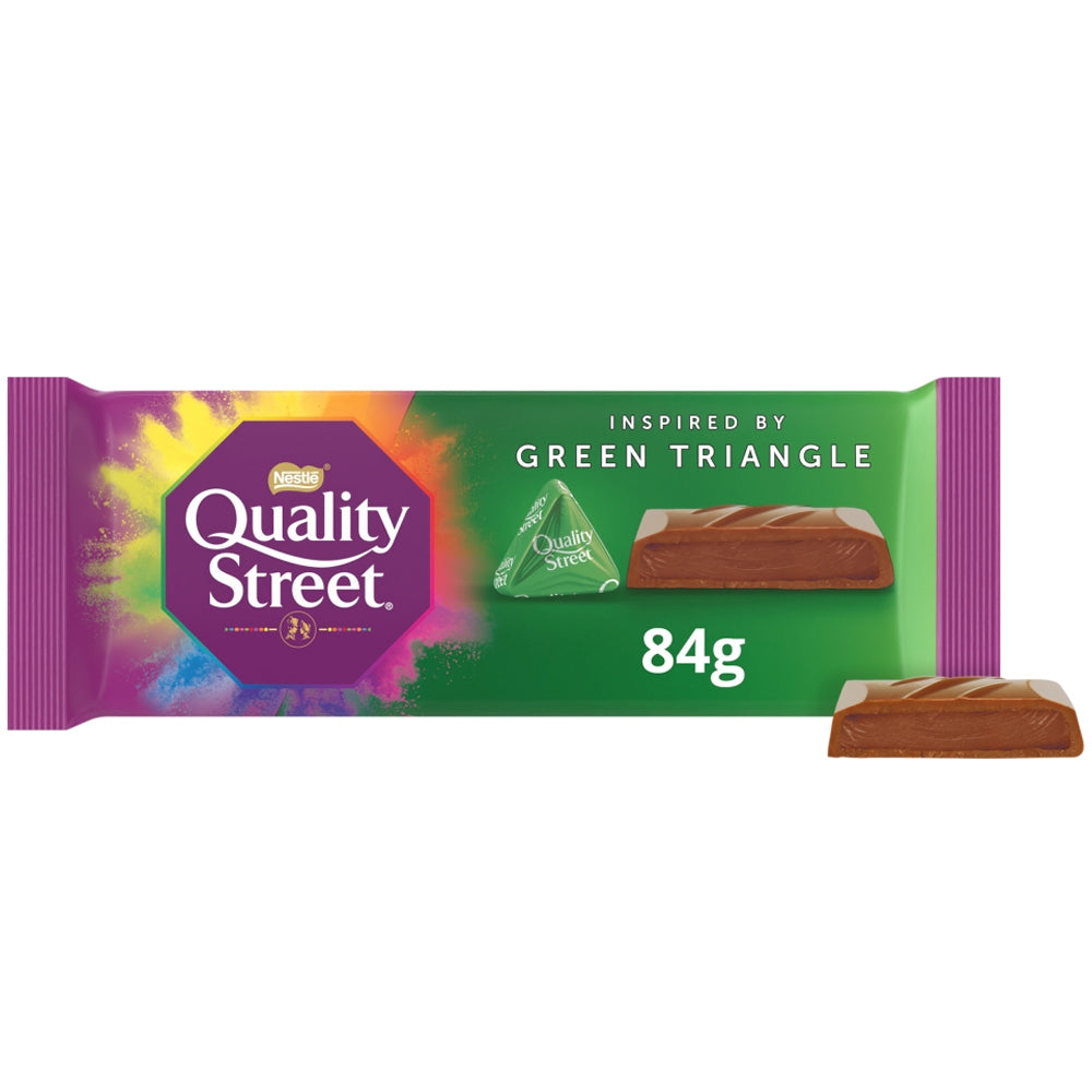 Quality Street Green Triangle Chocolate Sharing Bar 10 x 84g