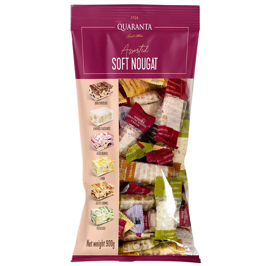 Quaranta Assorted Italian Soft Nougat – 900g Gift Pack