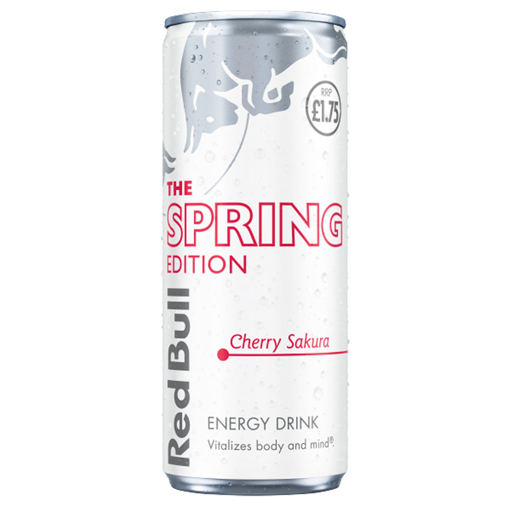 Red Bull Spring Edition Cherry Sakura Energy Drink 12 X 250ml PMP UK red-bull-spring-edition-cherry-sakura-energy-drink-12-x-250ml-pmp-uk