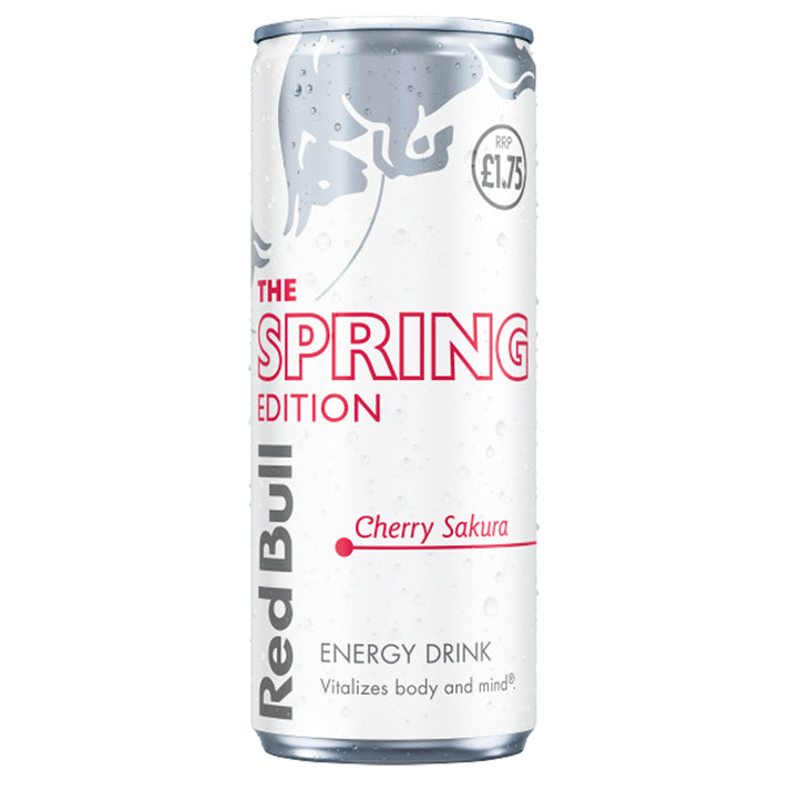 Red Bull Spring Edition Cherry Sakura Energy Drink 12 x 250ml PMP – UK ...