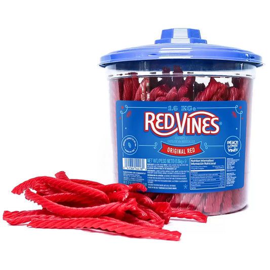 Red Vines Original Twists 1.6kg – Soft, Chewy, Halal & Liquorice Candy