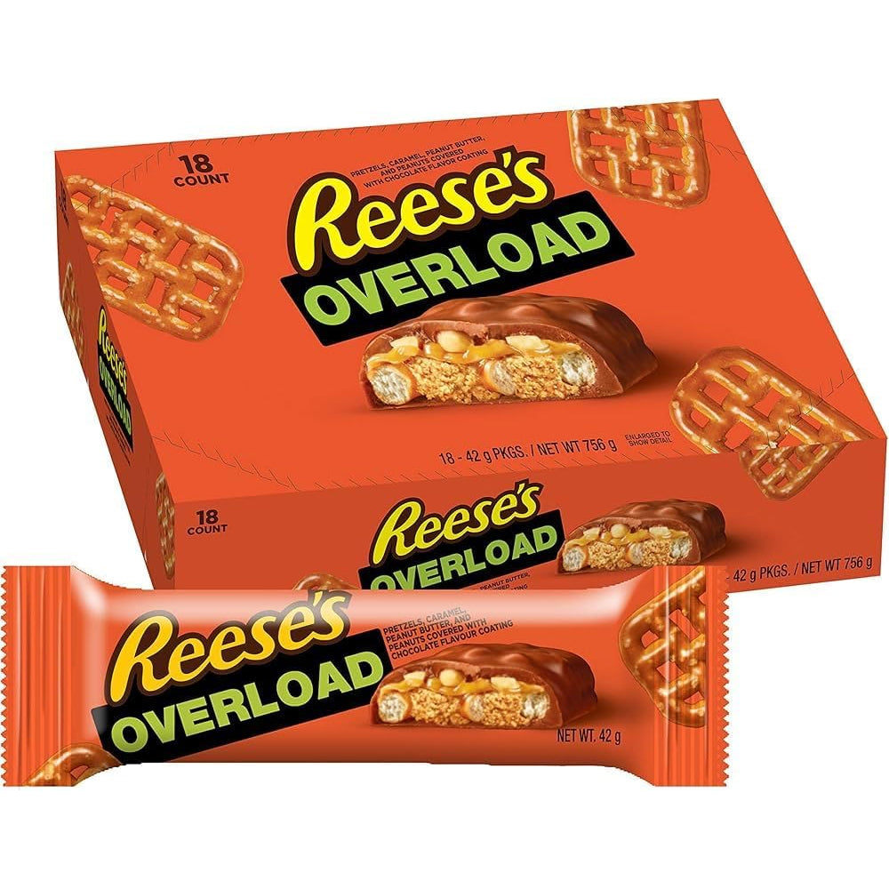 Reese's Overload Chocolate Bar 18 x 42g