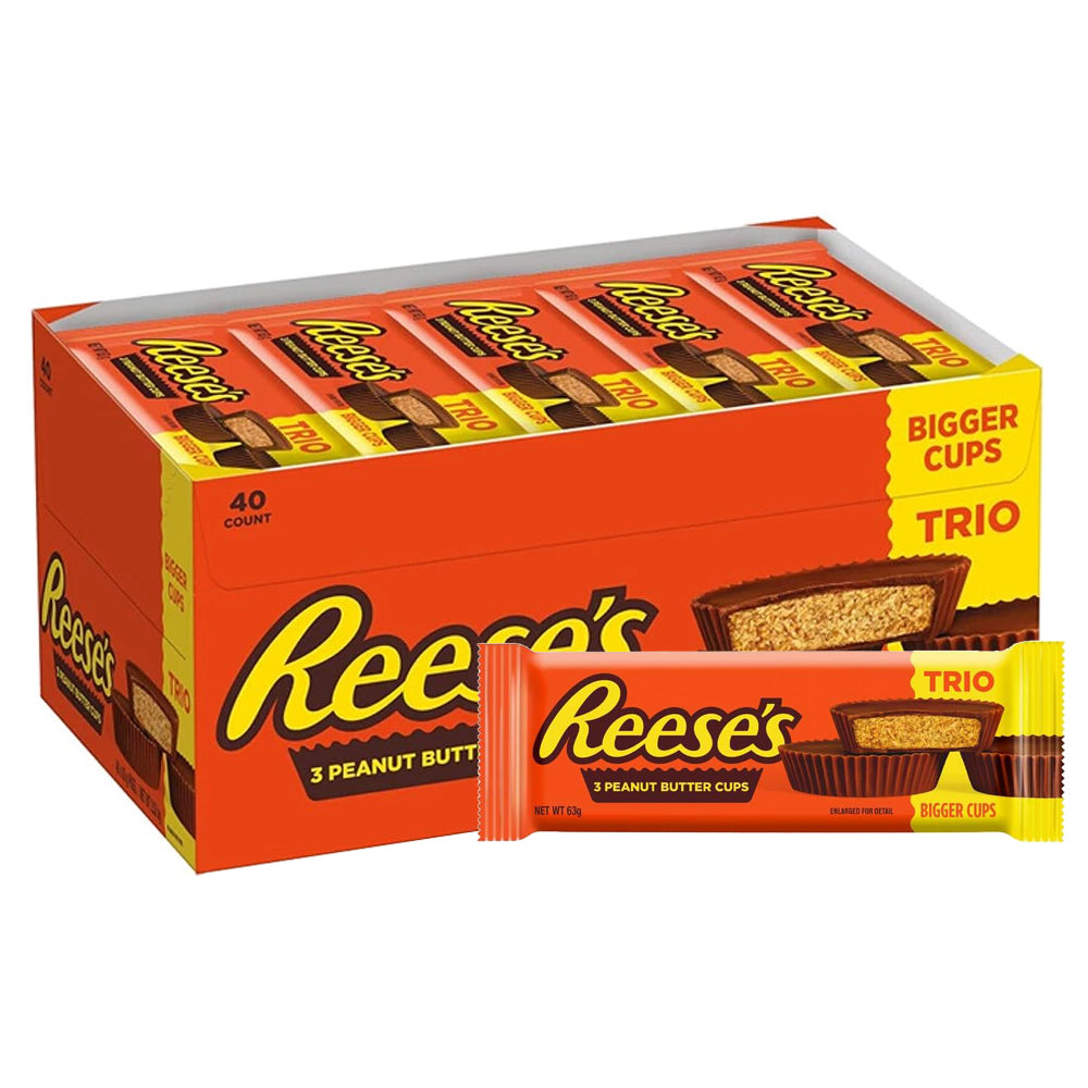 Reese's Peanut Butter Cups Trio Pack 40 x 63g