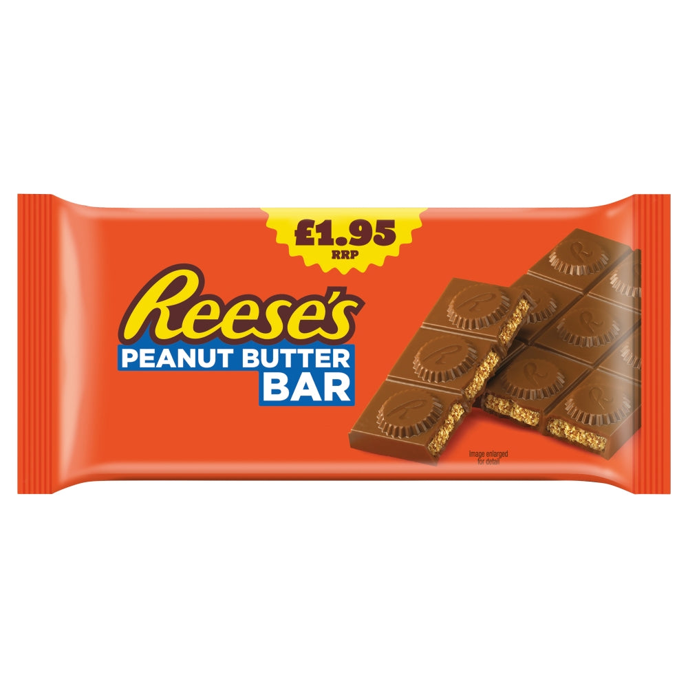 Reese’s Peanut Butter & Milk Chocolate Flavour Bar 90g PMP (Box of 16)