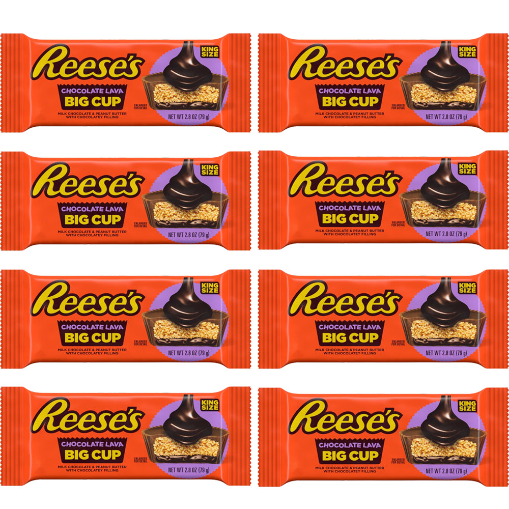 Reese's Chocolate Lava Big Cup 79g (8 & 16 Bars)