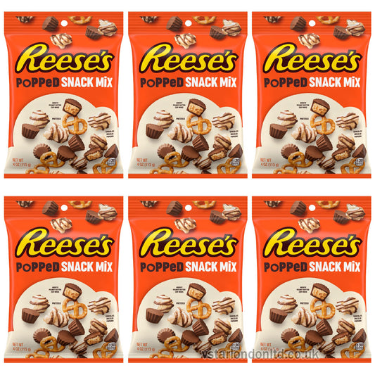 Reese's Popped Snack Mix Bag 113g