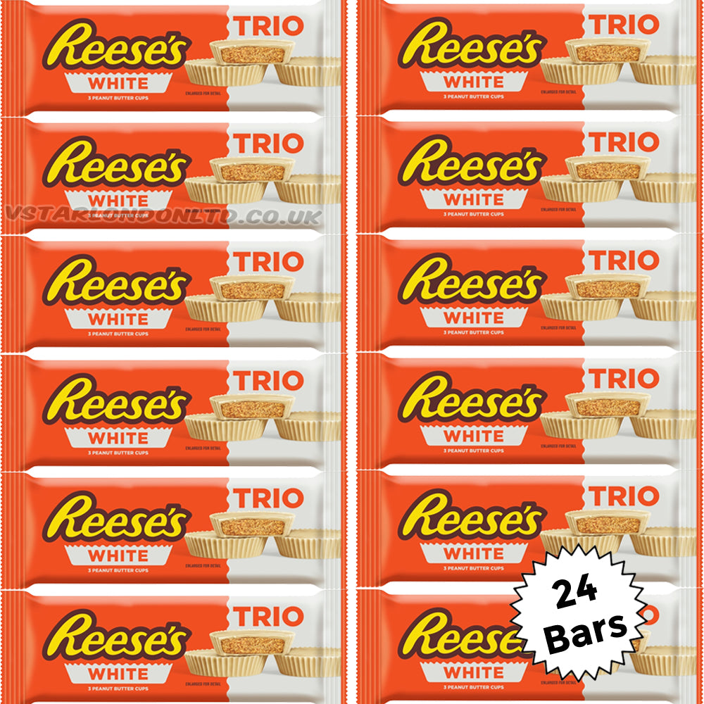 Reese's White Peanut Butter Cups Trio 59g (12, 24 & 40 Bars)