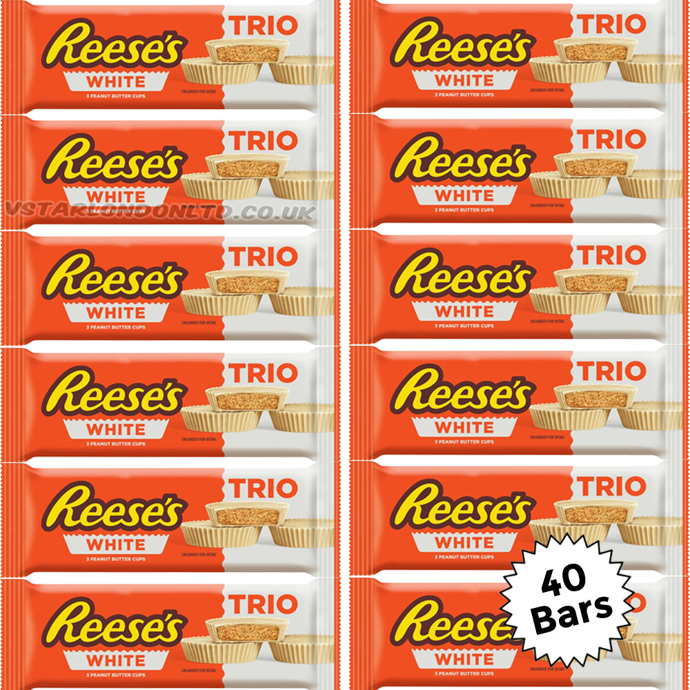 Reese's White Peanut Butter Cups Trio 59g (12, 24 & 40 Bars)
