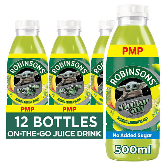 Robinsons Mango-Lorian Blast No Added Sugar Drink 500ml (Case of 12)