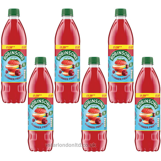 Robinsons Summer Fruits No Added Sugar Squash – 750ml Bottle
