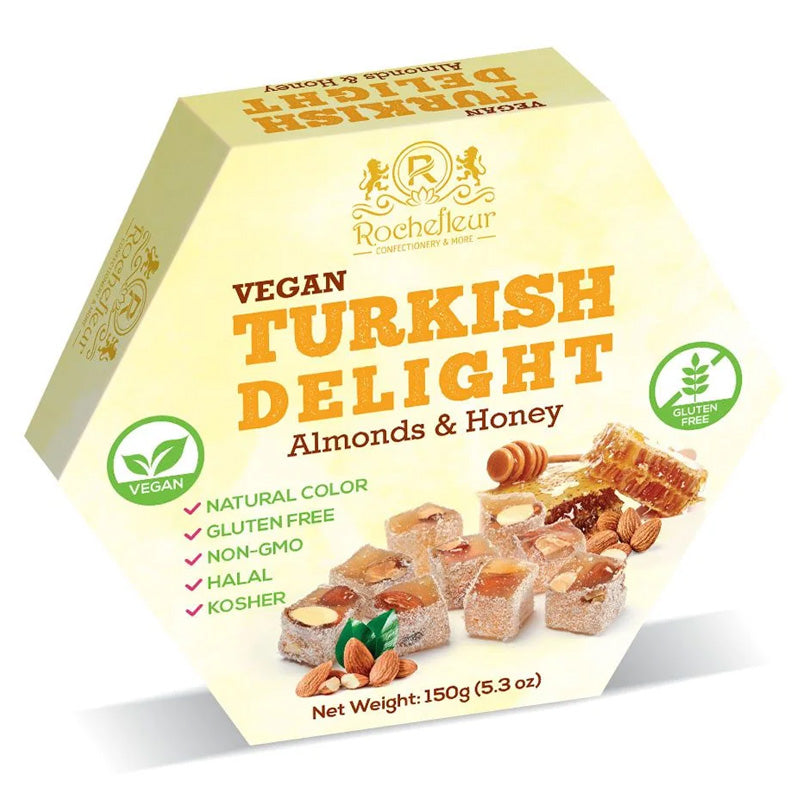 Rochefleur Turkish Delight 150g – 4 & 8 Boxes | Assorted Flavours