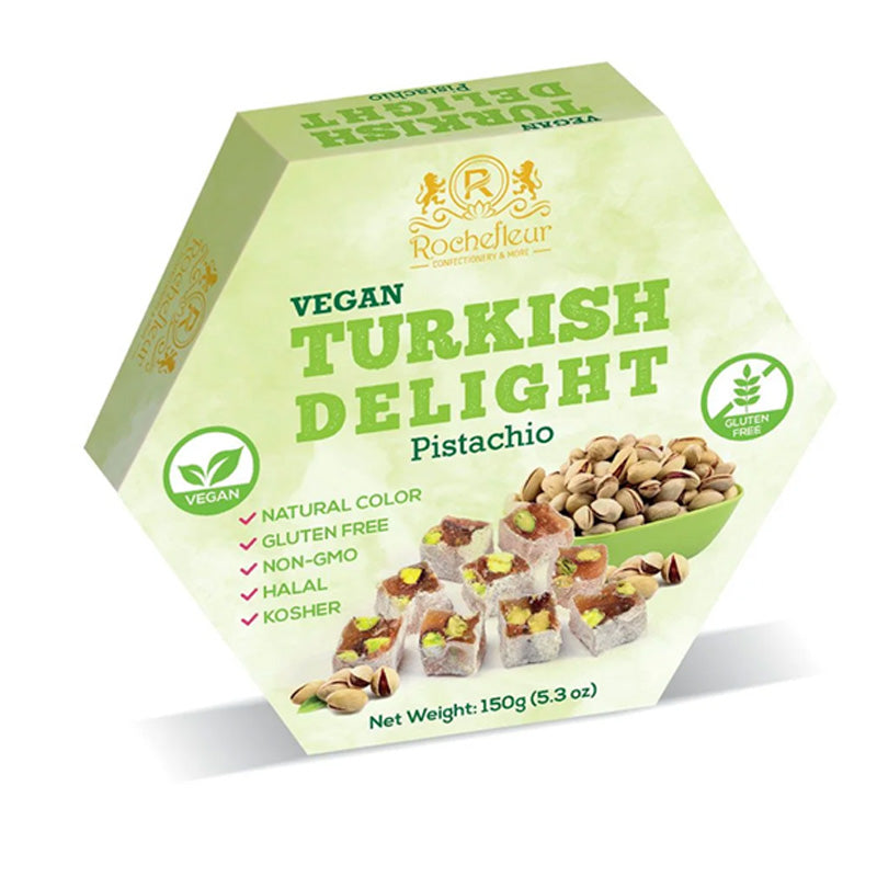 Rochefleur Turkish Delight 150g – 4 & 8 Boxes | Assorted Flavours