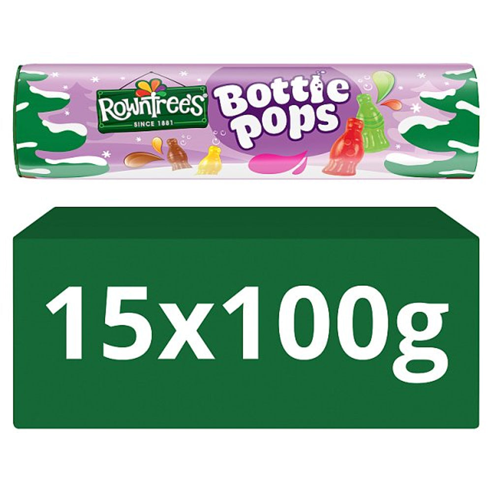 Rowntree's Bottle Pops Sweets Giant Tube 15x100g