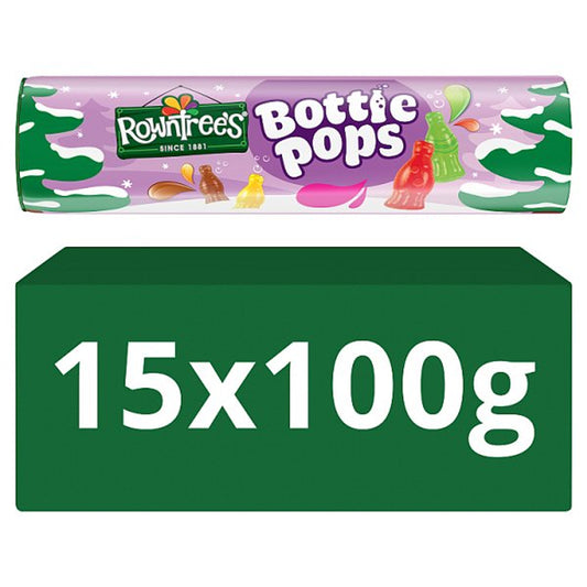 Rowntree's Bottle Pops Sweets Giant Tube 15x100g