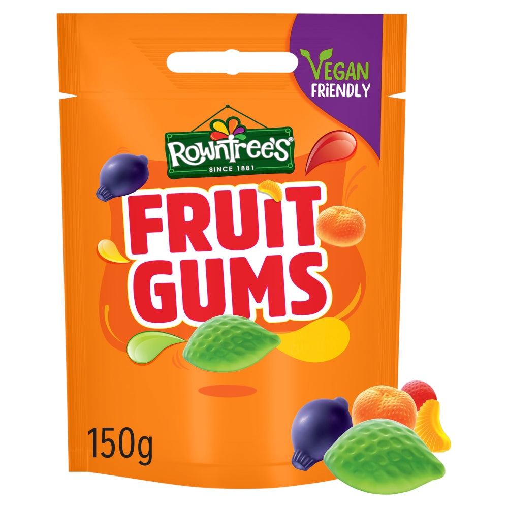 Rowntree's Fruit Gums Sharing Bag 150g (Box of 10)