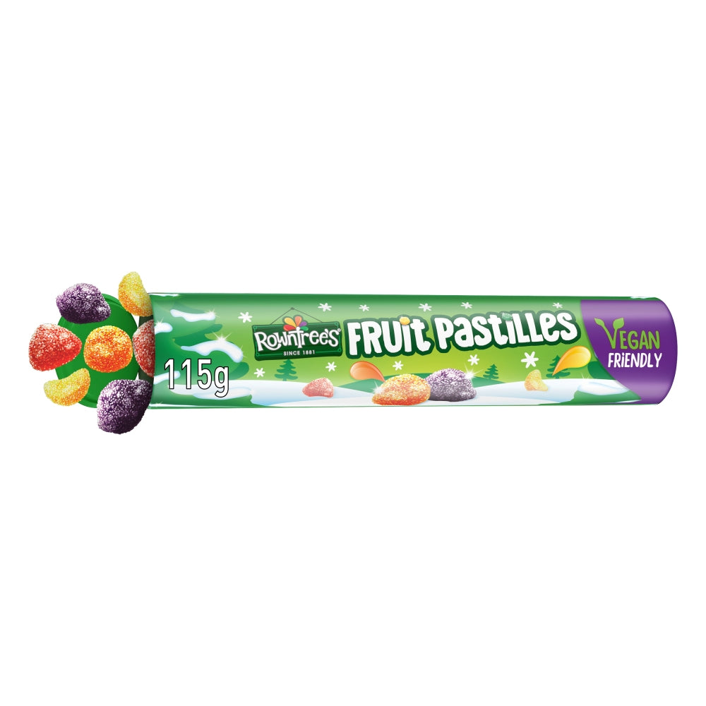 Rowntree's Fruit Pastilles Sweets Giant Tube 15 x 115g