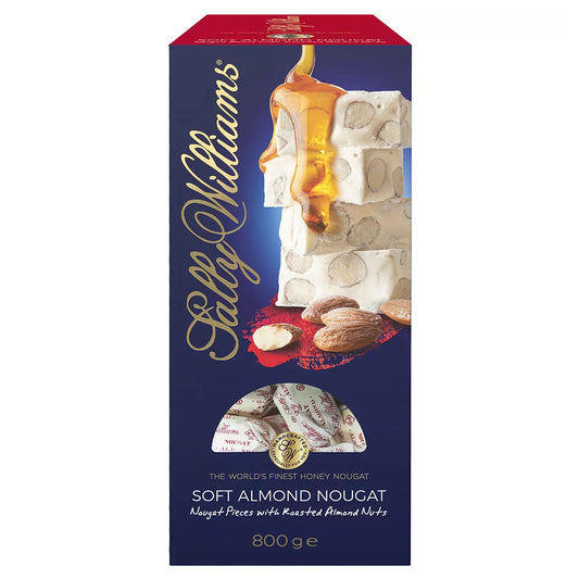 Sally Williams Soft Almond Nougat, 800g
