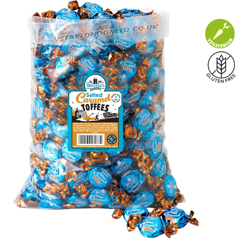 Walkers Nonsuch Toffees Eclairs Assorted Flavours 2.5kg Bulk Sweet Range