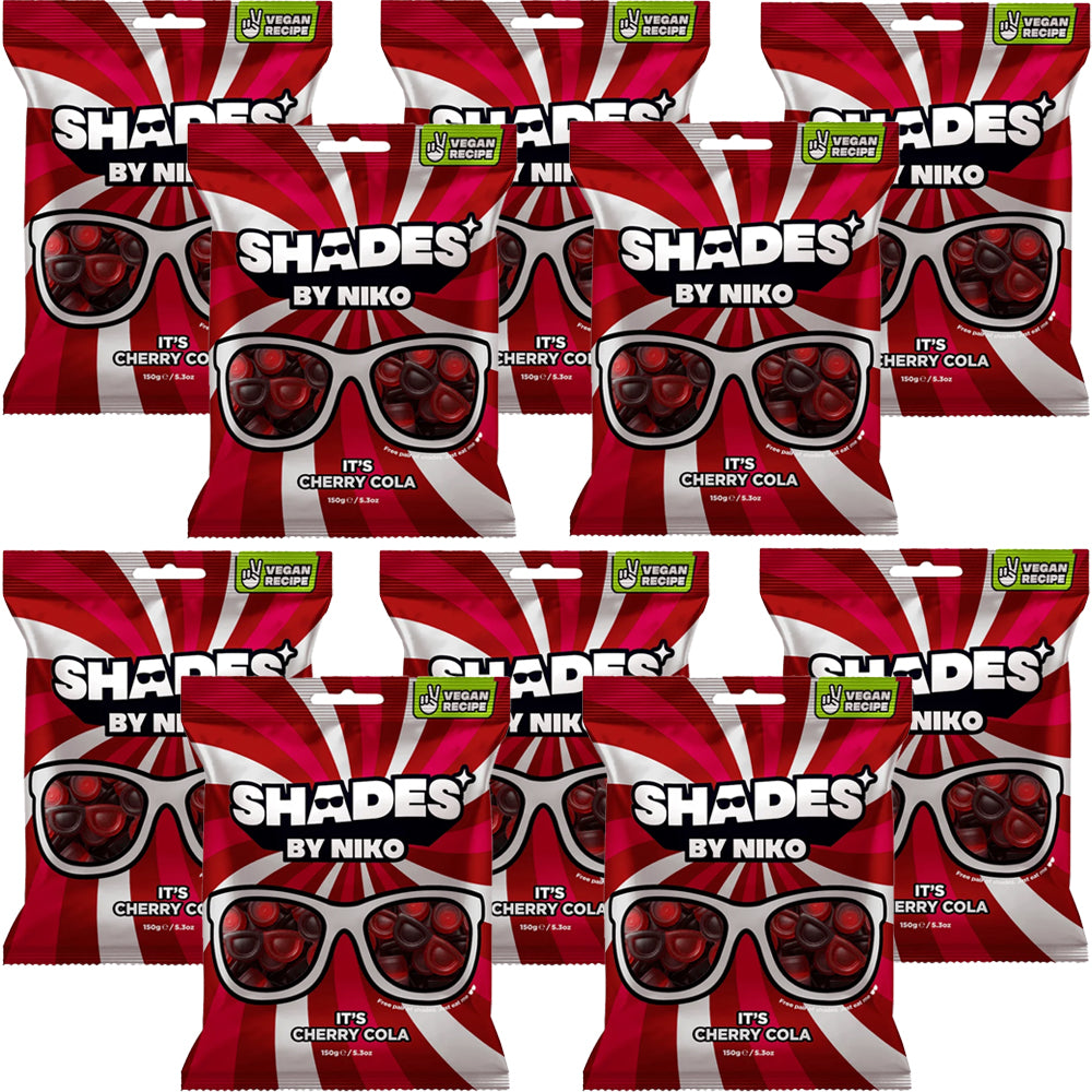 Shades by Niko It's Cherry Cola Flavour Sweets 150g (10 & 20 Bags)