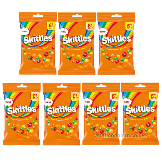 Skittles Citrus Sweets 109g Bag PMP