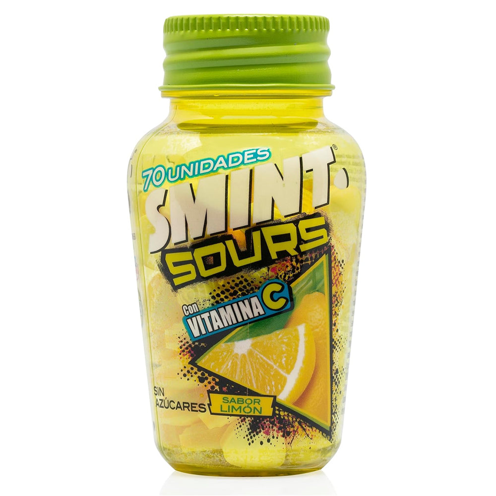 Smint Sours Lemon & Caramel Sugar Free Mints 6 × 49g