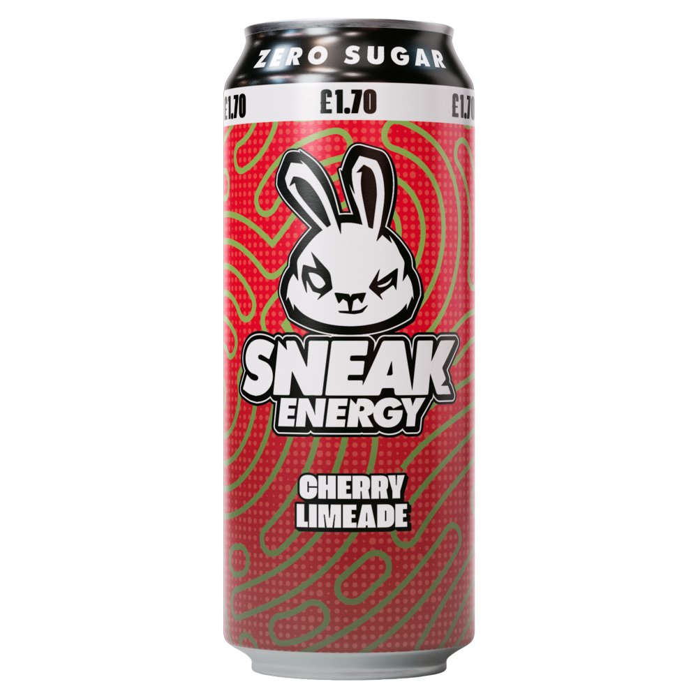 Sneak Energy Cherry Limeade 500ml PMP (Case of 12)