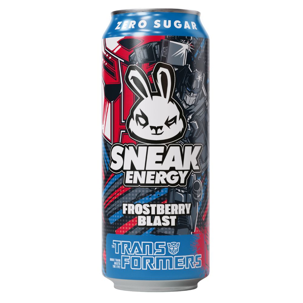 Sneak x Transformers Frostberry Blast Energy Drink 330ml (Case of 12)