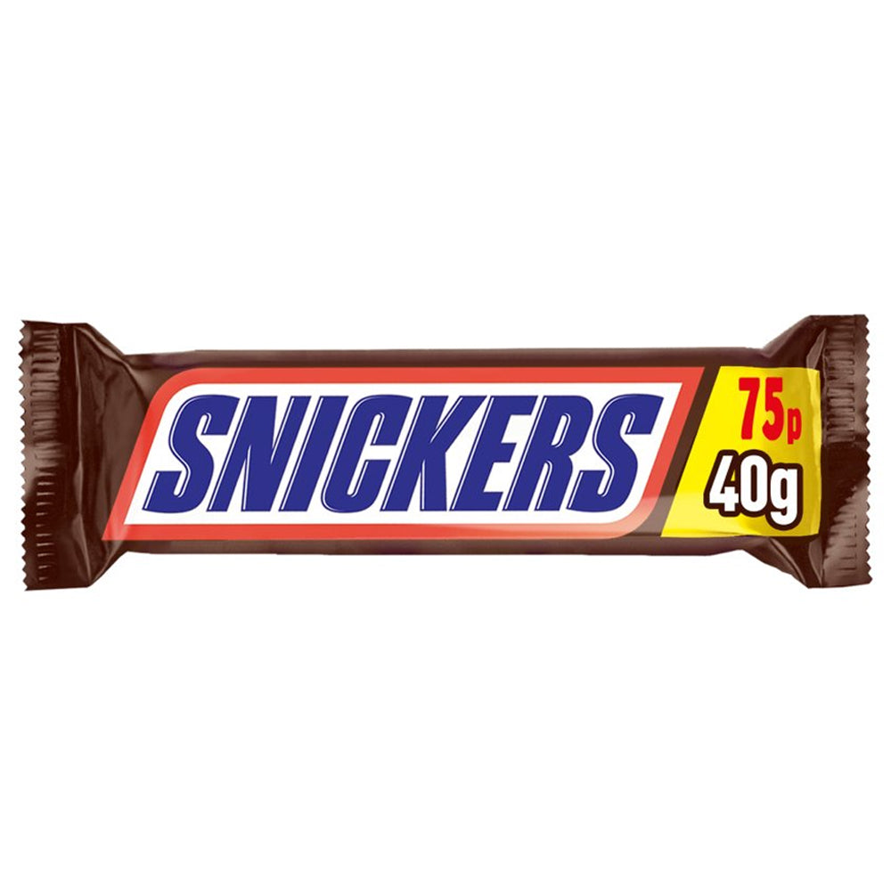 Snickers Peanut & Chocolate Bar 40g PMP (Box of 48)